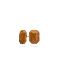 GEO S LEATHER EARRINGS