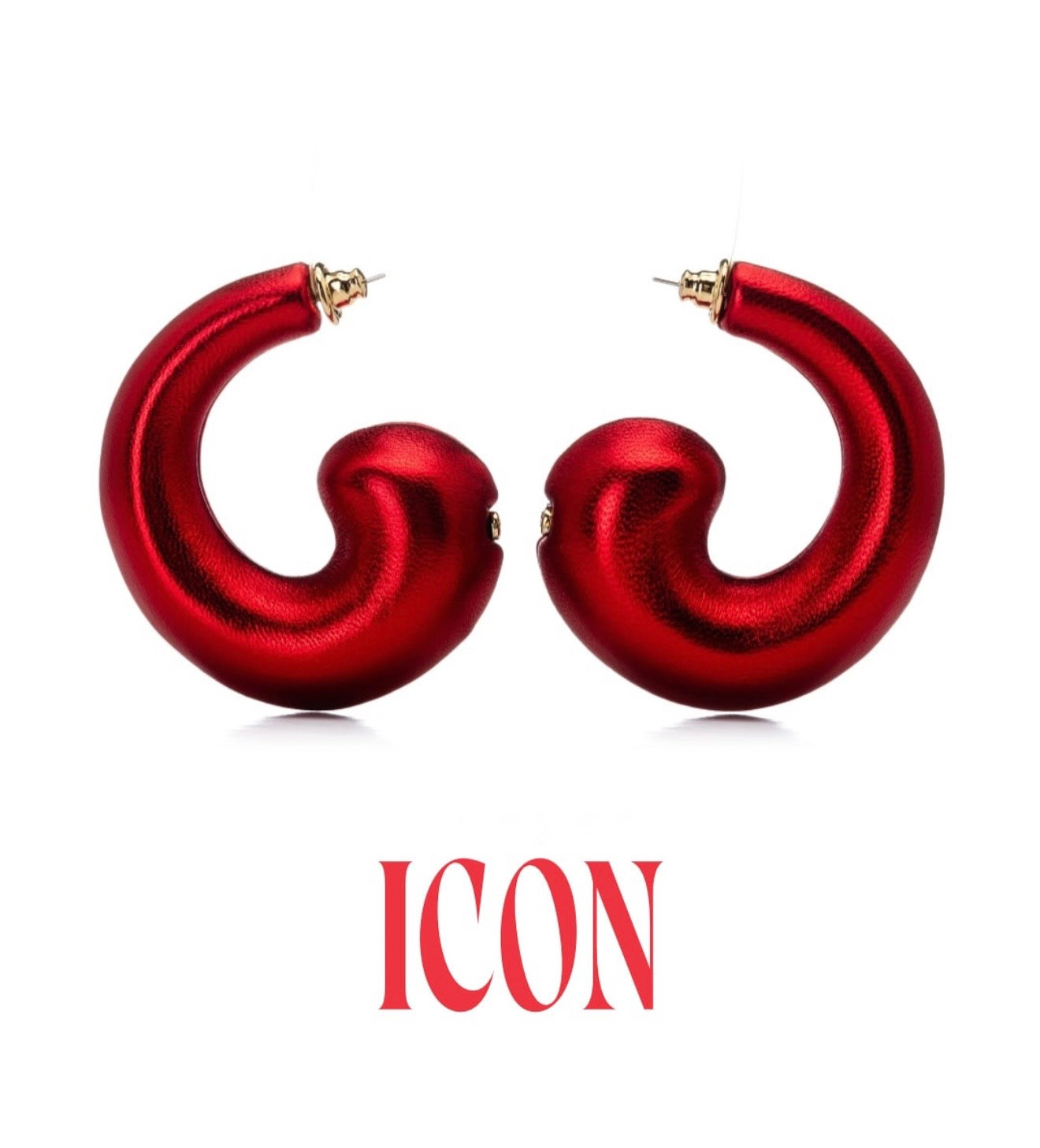 ICON HOOP EARRINGS