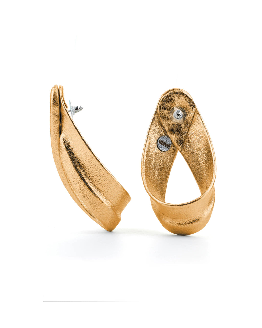 CURVA LEATHER EARRINGS