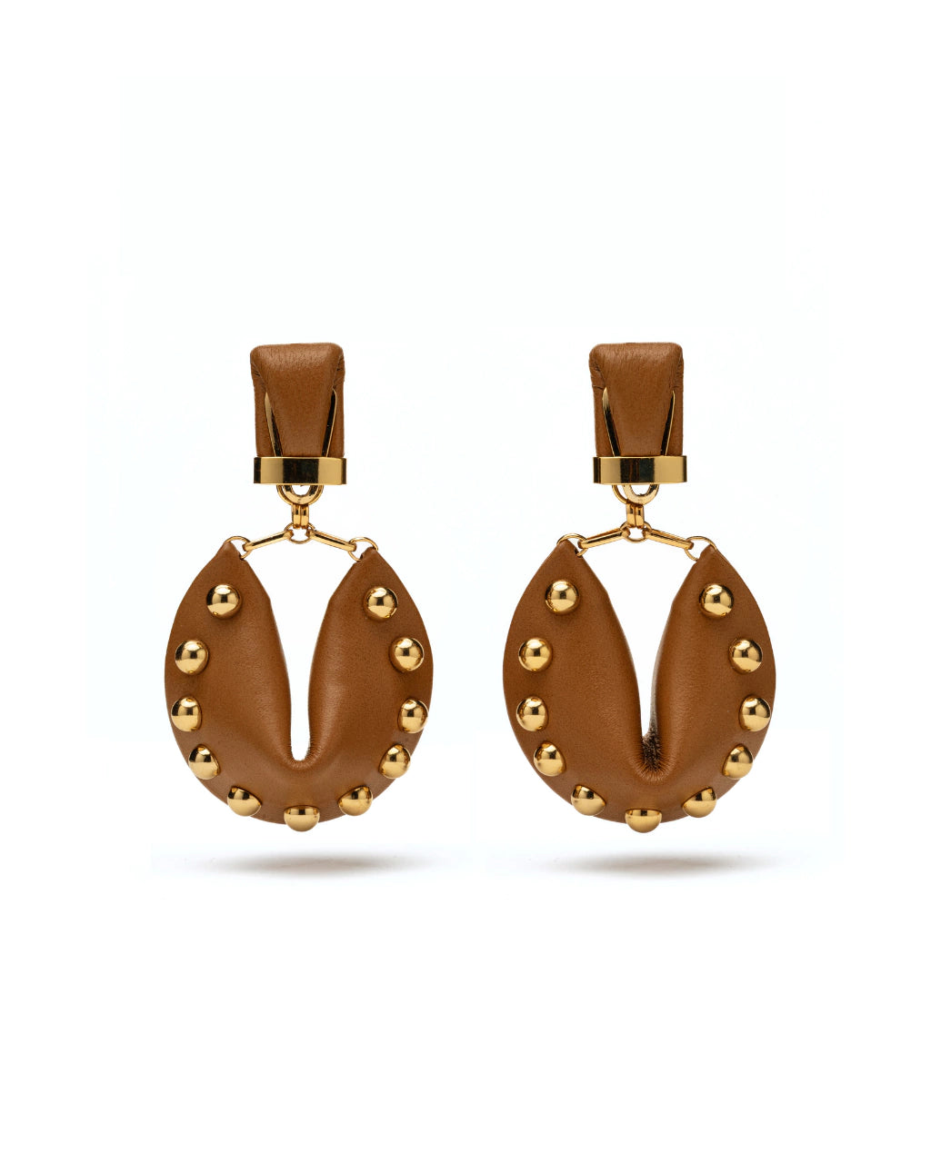 CRAVEJO LEATHER EARRINGS