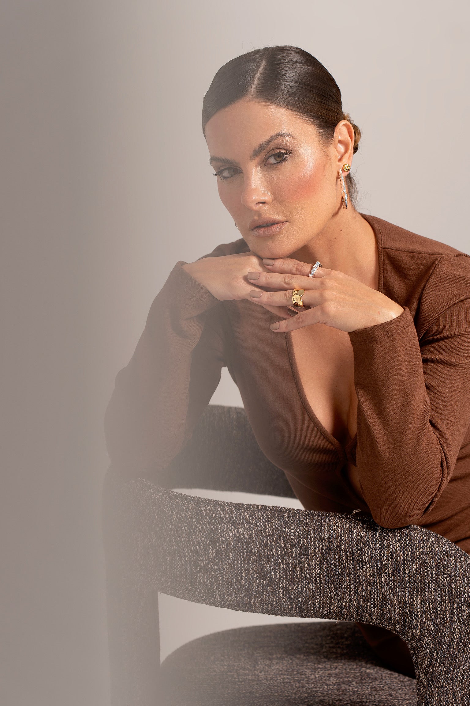 REFLEXO HOOP EARRINGS