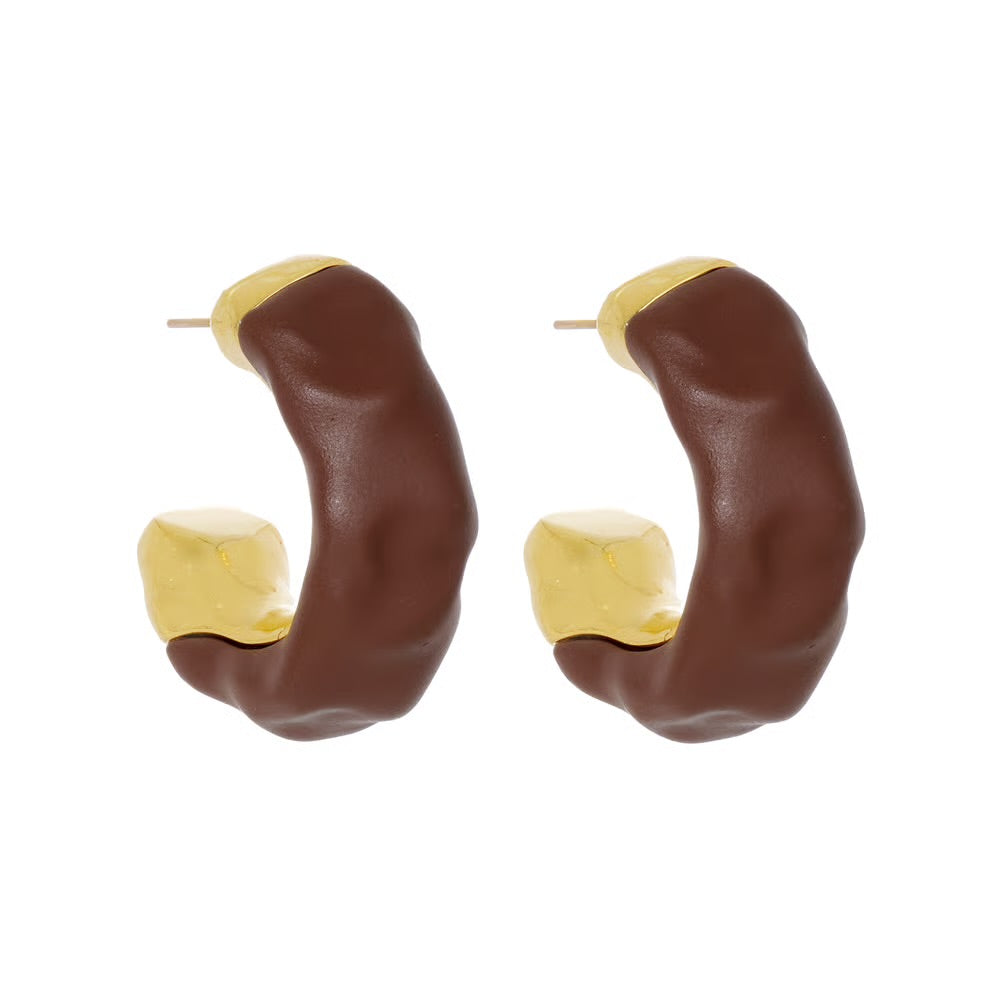 MOCHA MOUSSE EARRINGS