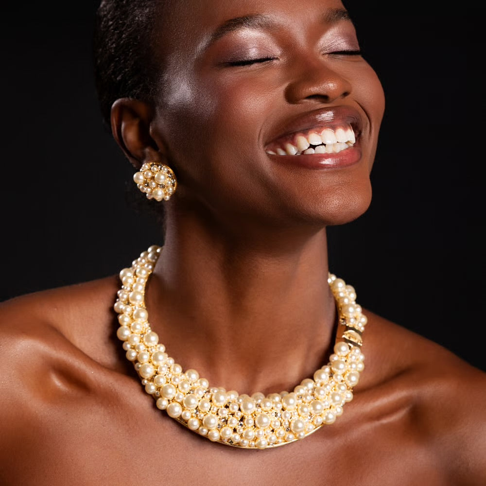 PEARL STUD EARRINGS