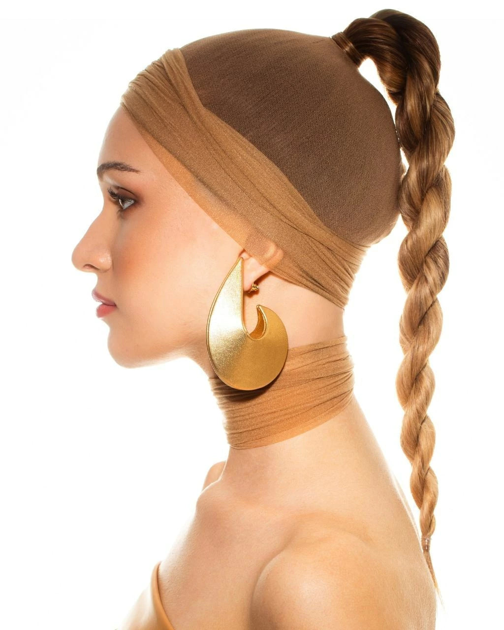 CORCEL M LEATHER EARRINGS