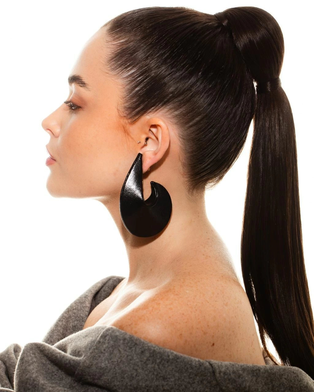 CORCEL M LEATHER EARRINGS