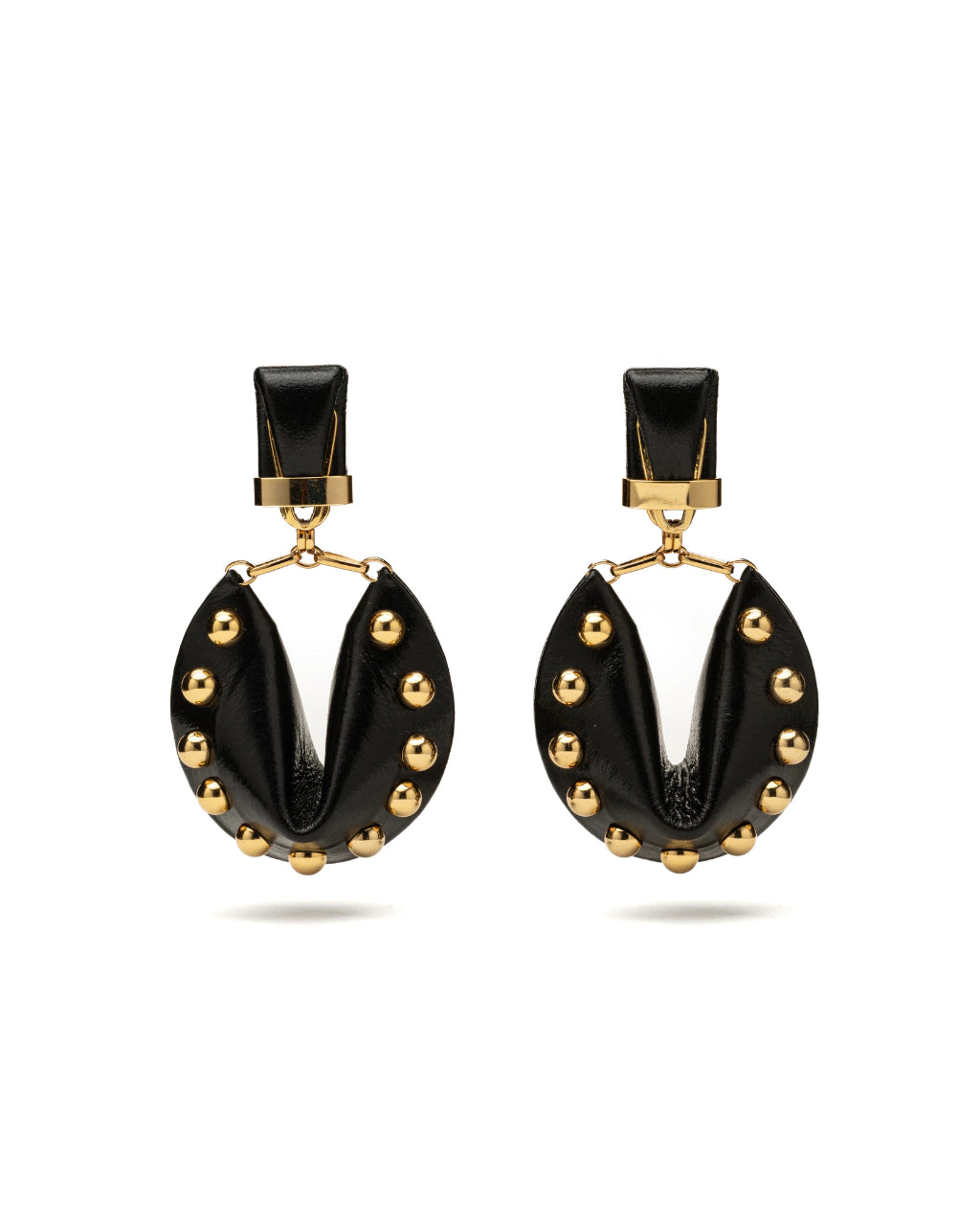 CRAVEJO LEATHER EARRINGS