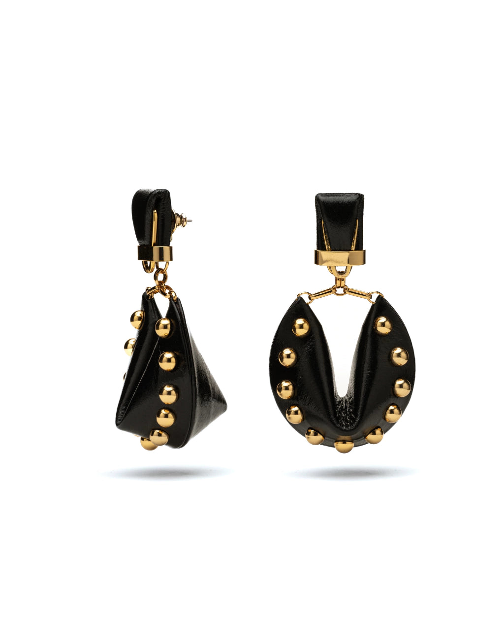 CRAVEJO LEATHER EARRINGS