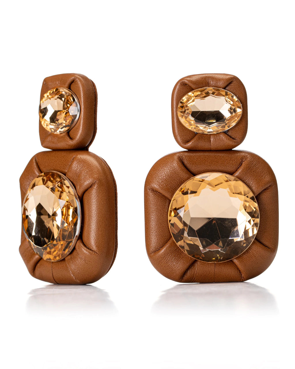 PUFFER L EARRINGS