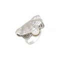 BOHO SHELL PEARL RING